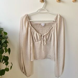 Sienna sky blouse